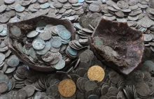 Para na Słowacji znalazła skarb srebrnych i złotych monet wykopanych przez dziki