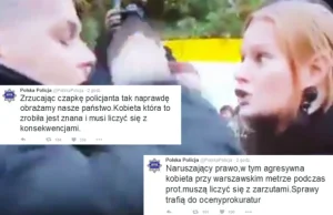 Pamiętacie agresywną uczestniczkę "Czarnego protestu"? Usłyszała zarzuty