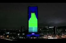 Nokia Lumia Live deadmau5 i pokaz świateł 4D... w Londynie Łaaaaaał !!!