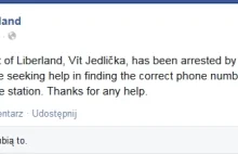 Prezydent Liberlandu, Vít Jedlička został aresztowany przez Chorwacką policje!