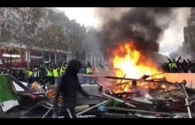 Zamieszki we Francji z powodu podwyżki ceny benzyny przez...