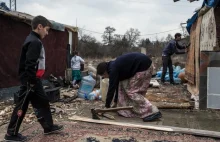 Szturmowe odziały francuskiej policji zrównały z ziemią obozowisko Romów