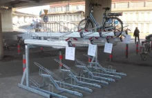 Pierwszy piętrowy parking dla rowerów w Krakowie już otwarty