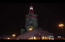 Warszawa nocą