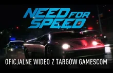Need for Speed - oficjalne wideo z targów gamescom
