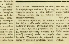 Kartka z kalendarza - przedwojenna polska prawica wobec ataku nazistów na Żydów