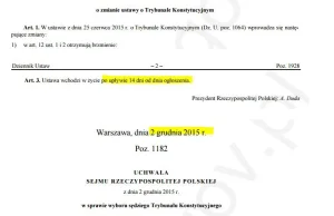 Sejm zagina czasoprzestrzeń.