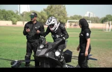Nauka latania policjantów z Dubaju