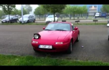 Wariujące reflektory w Mazda MX-5 I