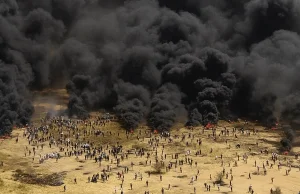 Izrael używa „dziwny gaz” przeciwko palestyńskim demonstrantom
