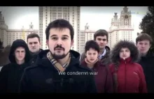 Rosyjscy studenci przepraszają za bandziora Putina i jego wojnę