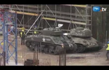 "Akcja czołg". Sherman i T-34 schowane 14 m pod ziemią! MIIWŚ