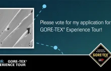 Maria Strzelska's application for the GORE-TEX® Experience Tour