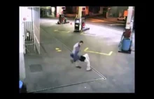 Próba kradzieży na stacji benzynowej