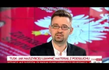 Marcin Dzierżanowski (z-ca red.nacz. Wprost) "To skandal" o konferencji Tuska