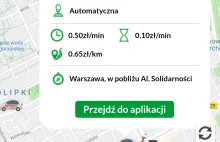 Aplikacja zbierająca carsharing, skutery i hulajnogi na jednej mapie