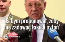 Dziennikarz dopytuje o wycinkę Białowieży. A ministrowi Szyszce puszczają nerwy.