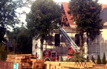 Groźny wypadek w trakcie remontu dachu kościoła! Na miejscu śmigłowiec LPR