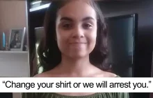 Studentka została zawieszona za zbyt seksowną bluzkę.