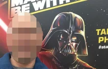 Przez selfie z Darth Vaderem niemal oskarżono go o pedofilię