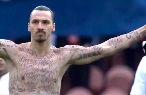 Zlatan Ibrahimovic wytatuował na ciele 50 imion głodujących z całego świata