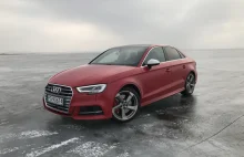 Audi S3 – w ile zahamuje ze 100 km/h na lodzie?