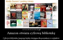 Amazon otwiera cyfrową bibliotekę