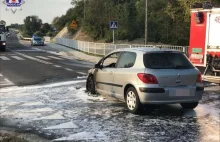 Kupił samochód w komisie. Tego samego dnia auto stanęło w płomieniach...