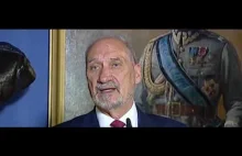 Macierewicz zapowiada budowę Muzeum Bitwy Warszawskiej 1920 14.08.2017