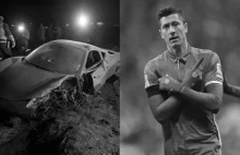 Dziś wczesnym popołudniem Robert Lewandowski miał wypadek. Jest w ciężkim...