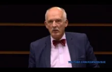 Janusz Korwin-Mikke w PE o Żołnierzach Wyklętych