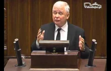 Jarosław Kaczyński - wystąpienie na sejmowej debacie ws. imigrantów