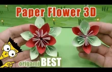 How to make a Paper Flower - Flower Crafts for Children - Origami BEST...