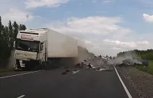 Truck Crash Compilation July 2015