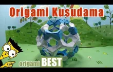 Origami Ball Kusudama - Origami BEST #origami