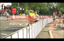 Listonoszowi siada kora z powodu blokady drogi na wyścigu dookoła Francji