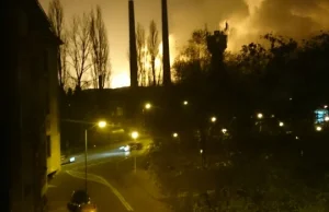 Gigantyczny pożar w Siemianowicach Śląskich