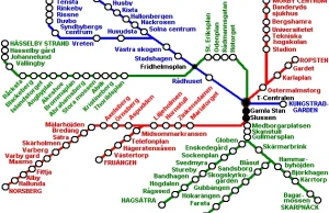 Podziemne państwo - metro w Sztokholmie