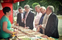 Ostrowiec: Wiktor Juszczenko gościł u pszczelarzy w Bałtowie