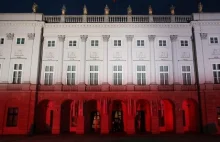 Komorowski wydał ponad 0,5 mln złotych na podświetlenie pałacu prezydenckiego.