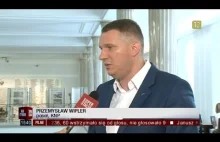 Przemysław Wipler o spoliczkowaniu Michała Boniego