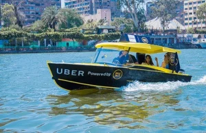 Uber w Afryce wozi łódkami