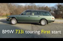 1981 BMW E23 733i TOURING - odpalenie po 6 latach