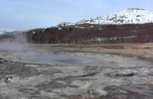 Podwójna erupcja gejzera
