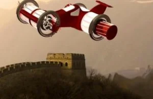 iCar 101 - latający samochód wykorzystujący efekt Magnusa.