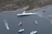 Dramatyczna walka Norwegów o uratowanie fregaty, trudna operacja morska