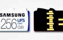 256 GB na karcie Samsung UFS