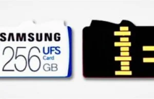 256 GB na karcie Samsung UFS