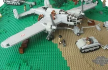 PZL.37 Łoś jako zestaw LEGO. Podwójna realizacja dziecięcych marzeń!