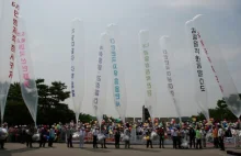 Propagandowe płyty i pendrive'y lecą do Korei Północnej balonikami